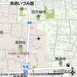 佐賀県鳥栖市今泉町2526周辺の地図