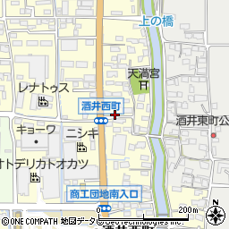 佐賀県鳥栖市酒井西町346周辺の地図