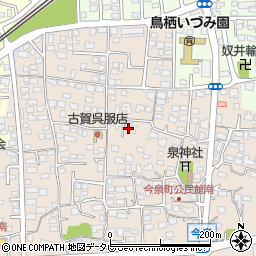 佐賀県鳥栖市今泉町2564-1周辺の地図