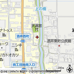 佐賀県鳥栖市酒井西町356周辺の地図