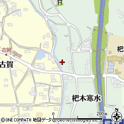 福岡県朝倉市杷木寒水188周辺の地図