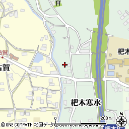 福岡県朝倉市杷木寒水188-3周辺の地図
