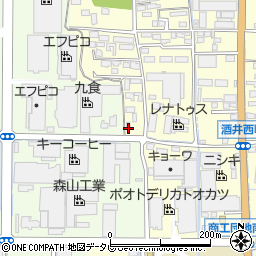 佐賀県鳥栖市酒井西町740周辺の地図