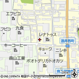 佐賀県鳥栖市酒井西町828周辺の地図