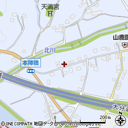 福岡県朝倉市杷木志波5085-2周辺の地図