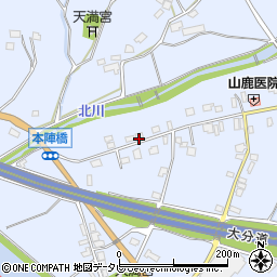 福岡県朝倉市杷木志波5060周辺の地図