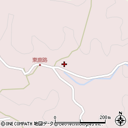佐賀県神埼市脊振町鹿路（東鹿路）周辺の地図