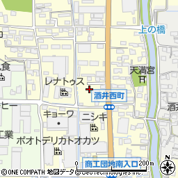 佐賀県鳥栖市酒井西町832-18周辺の地図