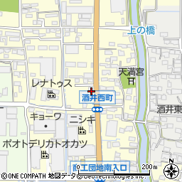 佐賀県鳥栖市酒井西町832-20周辺の地図