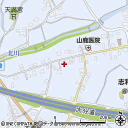 福岡県朝倉市杷木志波4888-1周辺の地図