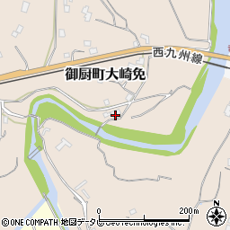 長崎県松浦市御厨町大崎免166周辺の地図