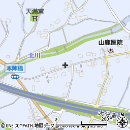 福岡県朝倉市杷木志波5091周辺の地図