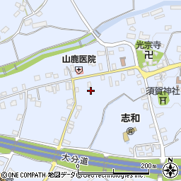 福岡県朝倉市杷木志波4833周辺の地図