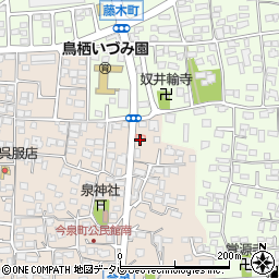 藤戸歯科医院周辺の地図