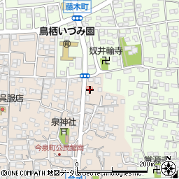 佐賀県鳥栖市今泉町2537周辺の地図