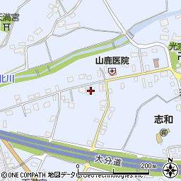 福岡県朝倉市杷木志波4892-1周辺の地図