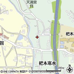 福岡県朝倉市杷木寒水184-10周辺の地図