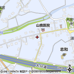 福岡県朝倉市杷木志波4895周辺の地図