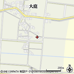 福岡県朝倉市大庭4938-1周辺の地図