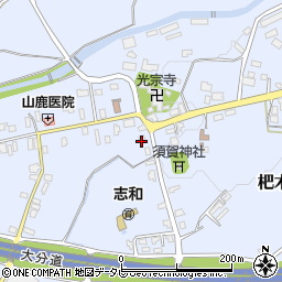 福岡県朝倉市杷木志波4784周辺の地図