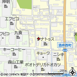 佐賀県鳥栖市酒井西町826周辺の地図