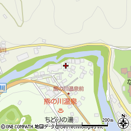 熊川温泉浴場周辺の地図