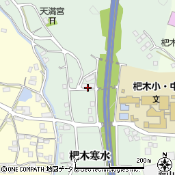 福岡県朝倉市杷木寒水179周辺の地図