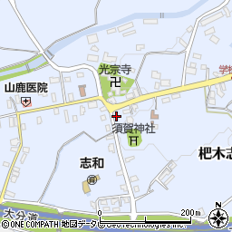 福岡県朝倉市杷木志波4806-1周辺の地図