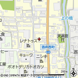 佐賀県鳥栖市酒井西町834周辺の地図