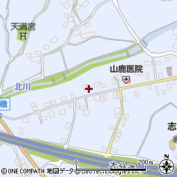福岡県朝倉市杷木志波4873-1周辺の地図