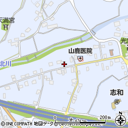 福岡県朝倉市杷木志波4865周辺の地図