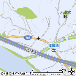福岡県朝倉市杷木志波5760周辺の地図