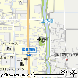 佐賀県鳥栖市酒井西町349周辺の地図