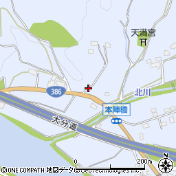 福岡県朝倉市杷木志波5760-5周辺の地図