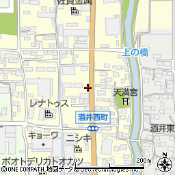 佐賀県鳥栖市酒井西町836周辺の地図