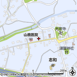 福岡県朝倉市杷木志波4842周辺の地図
