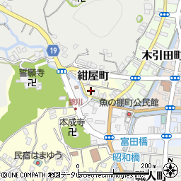 長崎県平戸市紺屋町周辺の地図