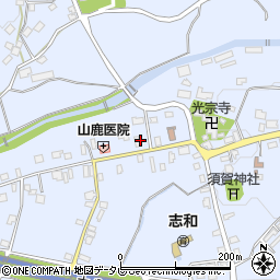 福岡県朝倉市杷木志波4838-4周辺の地図