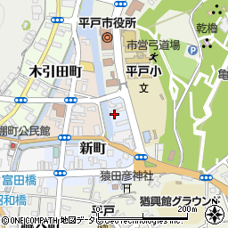 長崎県平戸市新町10周辺の地図