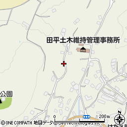 長崎県平戸市田平町山内免周辺の地図