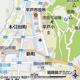長崎県平戸市新町9周辺の地図