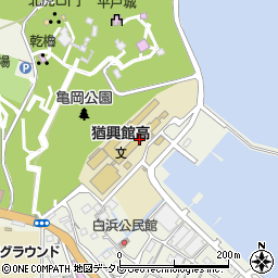 長崎県立猶興館高等学校周辺の地図