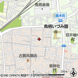 佐賀県鳥栖市今泉町2611周辺の地図