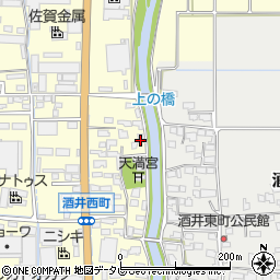 佐賀県鳥栖市酒井西町332周辺の地図