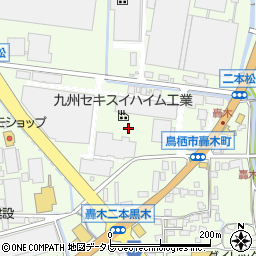 九州セキスイハイム工業株式会社　生産技術部周辺の地図