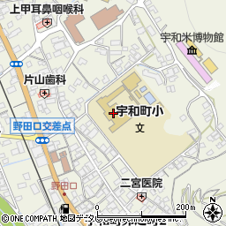 西予市立宇和町小学校周辺の地図