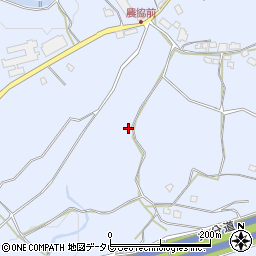 福岡県朝倉市杷木志波1294周辺の地図
