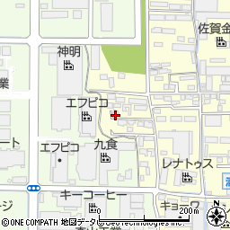 佐賀県鳥栖市酒井西町751-2周辺の地図