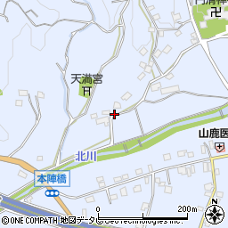 福岡県朝倉市杷木志波5738周辺の地図
