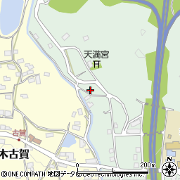 福岡県朝倉市杷木寒水317周辺の地図
